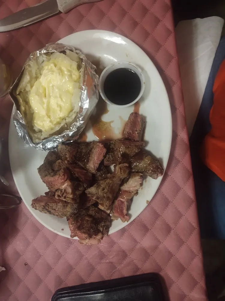 Cube Steak & Baked Potatoe