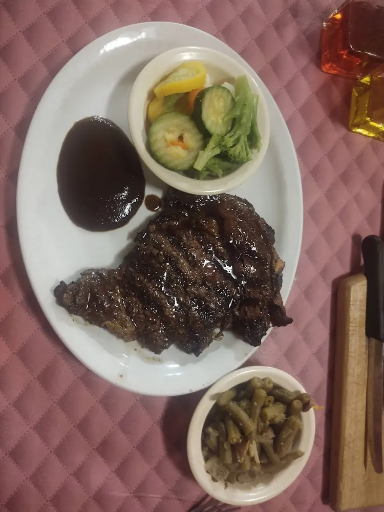 Ribeye with Steamed Veggies